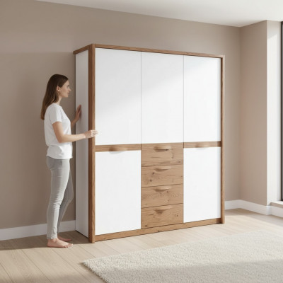 Wardrobe Bedroom Cabinets Wood Luxury Modern Wardrobe Design