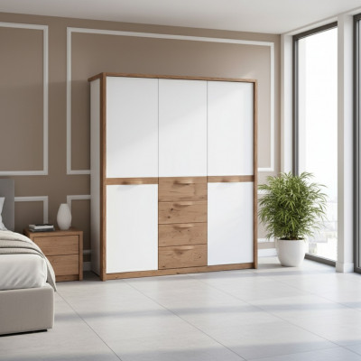 Wardrobe Bedroom Cabinets Wood Luxury Modern Wardrobe Design