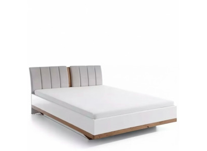Luxury bed design double hotel beds royal wood furniture textile