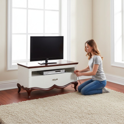 TV stand RTV lowboard sideboard wood modern living room furniture