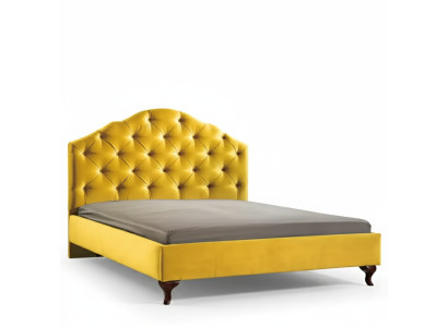 Chesterfield yellow bed for the bedroom double beds bright luxury