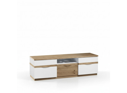 TV stand television wall living wall low board white high gloss TV stand