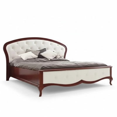 Bed Cushion Design Luxury Double Hotel Beds Baroque Wood Furniture New