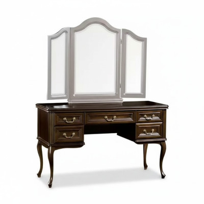 Dressing table with mirror luxury console dresser bedroom baroque rococo