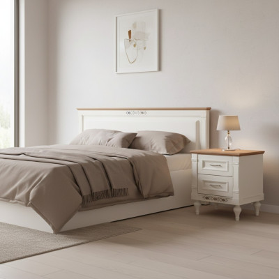 Nightstand royal bedroom night console table side designer furniture new