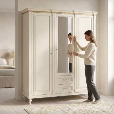 Wardrobe cupboard luxury wood cabinets furniture design luxury furniture bedroom