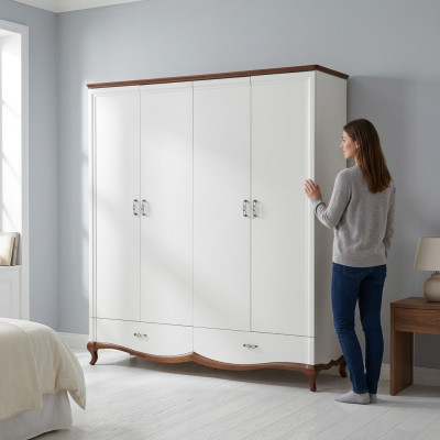 Wardrobe Furniture Cloakroom Wood New Luxury Wardrobe Design