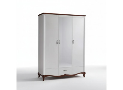 Bedroom wardrobe solid wood closets coat racks furniture