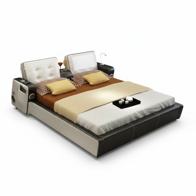 Multifunction bed double beds modern bed frame beds 180 x 200 cm