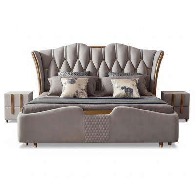 Chesterfield Bed Upholstery Design Luxury Double Hotel Beds Luxury Hotel New