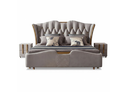 Chesterfield Bed Upholstery Design Luxury Double Hotel Beds Luxury Hotel New