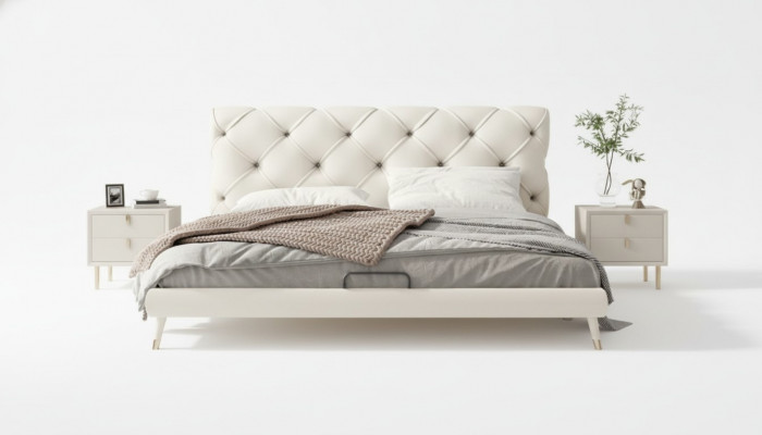 Modern bed luxury bedroom beds style bed frame furniture furnishings