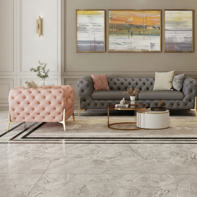 Sofa set 3+1 seater set design sofas upholstery leather relax modern furniture