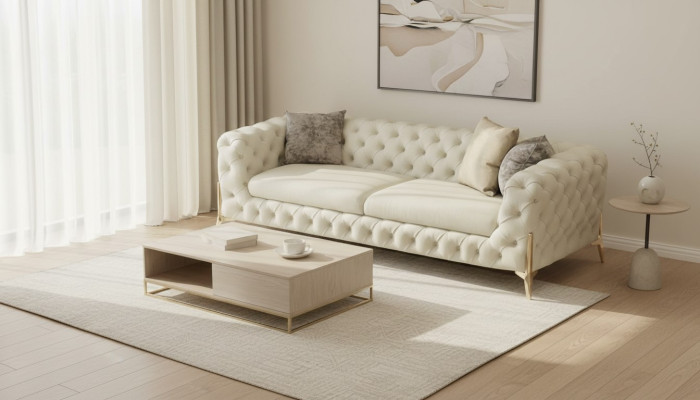 Sofa 2-seater luxury designer couch new sofa luxury upholstered sofas two-seater 176cm