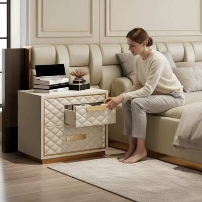 Design bedside table nightstand bedroom luxury console tables wood