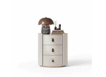 Bedside cabinet with 3 drawers for the bedroom