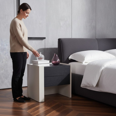 Bedside table luxury nightstand dresser console side drawer design