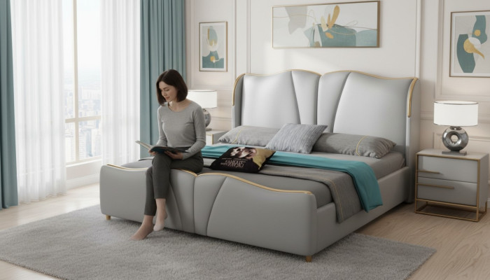 Bed Furniture Design Beds Double Bed Luxury Bedroom Wood New