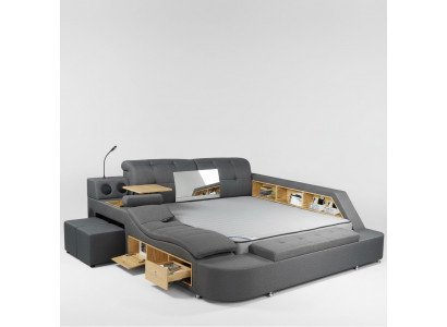 Multifunction Bed Double Beds Modern 180x200cm Beds Bedroom