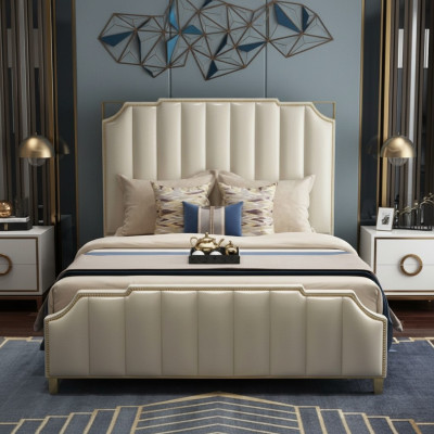 Bed Design Double Bed Luxury Beds Upholstered Bedroom Furniture 180x200