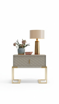 White Design Nightstand Console Side Tables Bedroom Wood Luxury Consoles