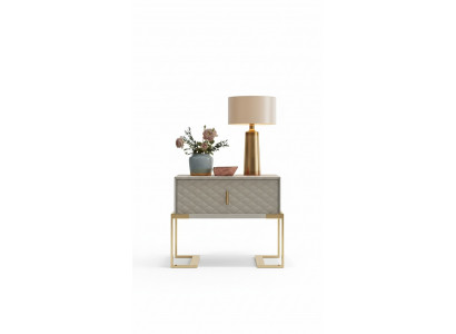 White Design Nightstand Console Side Tables Bedroom Wood Luxury Consoles
