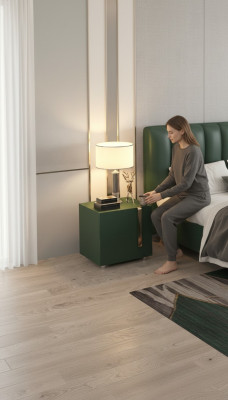 Nightstand consoles night green tables side bedroom table night consoles