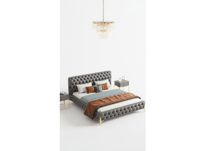 Chesterfield Bed Upholstery Design Luxury Double Hotel Beds Luxury Hotel New