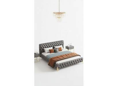 Chesterfield Bed Upholstery Design Luxury Double Hotel Beds Luxury Hotel New