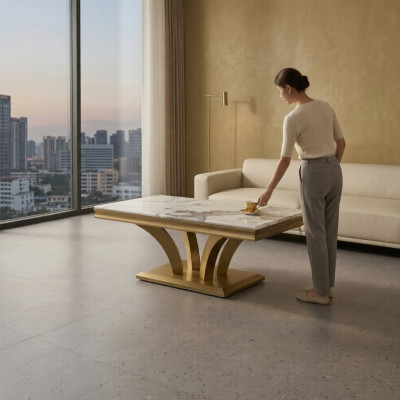 Coffee table design living room luxury coffee tables furniture gold 115x70