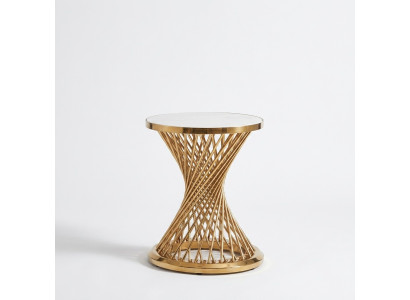 Coffee Table Round Side Table Designer Table Living Room Table Stainless Steel