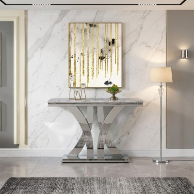 Design luxury console table console tables stainless steel design sideboard