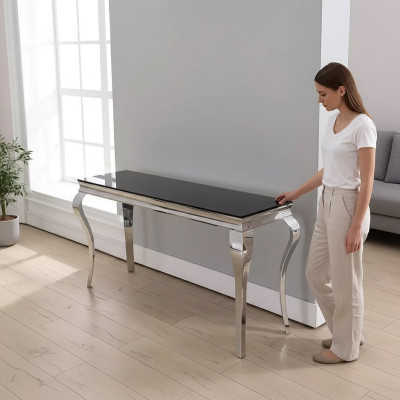 Metal Sideboard Stainless Steel Console Tables Sideboard Luxury Furnishings Furniture