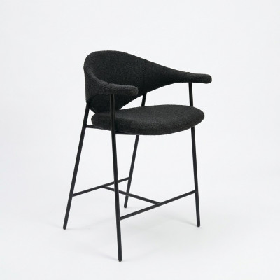 Stylish seating furniture designer dining chairs with steel legs modern