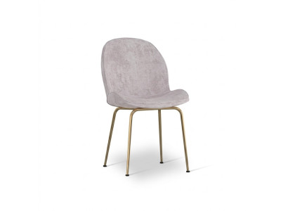 Light gray dining chair designer upholstered chairs modern single seaters
