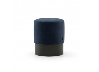 Round Blue Stool Luxury Bedroom Modern Side Stool