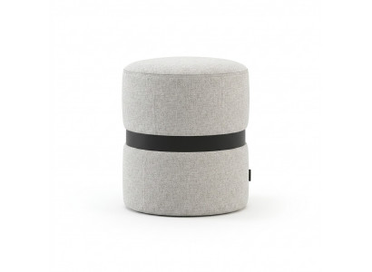 Designer white upholstered stool bedroom furniture modern side stool