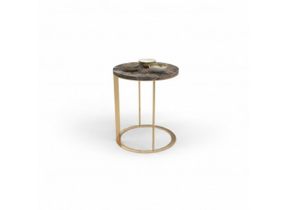 Round marble side table designer coffee table living room table new