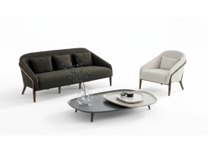 Luxury Living Room Set Sofa Armchair Modern Design 3+1 Seater Furniture New