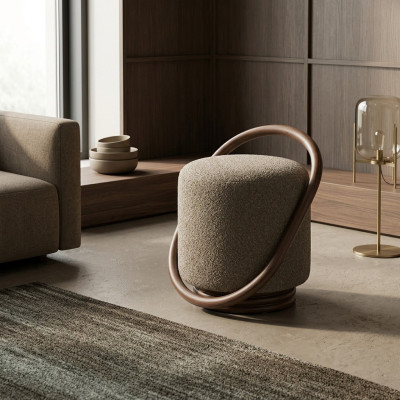 Luxury stool bedroom comfort modern furniture design footstool furniture