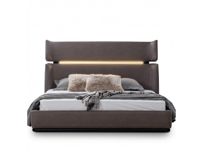 Bedroom luxury bed modern stylish modern bed gray 180x200