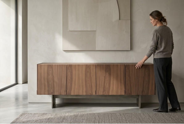 Design console living room wood luxury consoles brown dresser sideboard