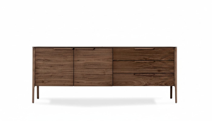 Sideboard Design Beige Luxury Dining Room Set with Wooden Sideboards