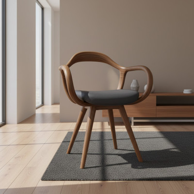 Chairs living room dining room armchair wooden chair with armrest dining room furniture