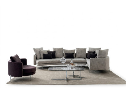 Living room set 4+3+1 seater modern 3-piece sofa suite with cushions furniture
