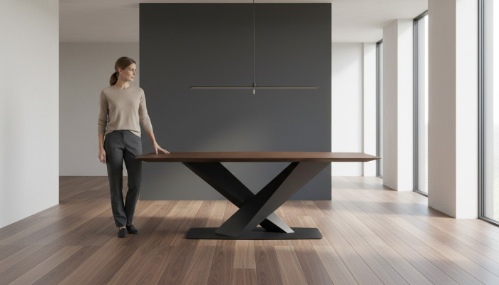 Dining Table Brown Dining Room Tables Modern Luxury Table Elegant Design