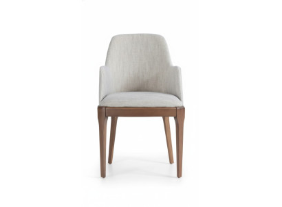 Chair Wood Luxury Modern Design Armchair White Dining Room Furniture