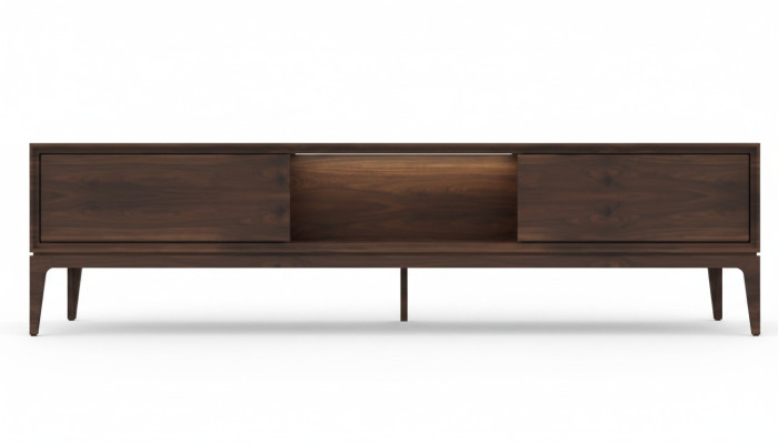Luxury Living Room Brown Furniture Wall Unit TV Stand New Modern