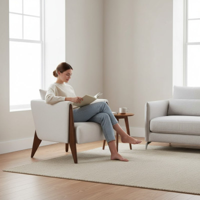 Living room armchair comfortable luxury armchair lounge club furniture furnishings