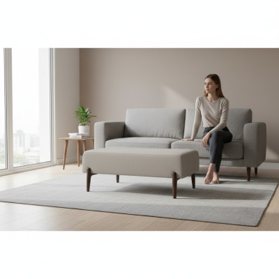 Luxury stool for bedroom comfort with modern design footstool